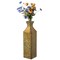 Uniquewise Antique Style Metal Bottle Shape Gold Floor Vase for Entryway, Living Room or Dining Room, Medium QI004442.M - alternate 1